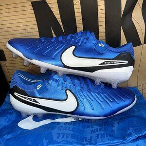 NEW Nike Tiempo Legend 10 Elite AG-Pro Soar Blue Cleats DV4330-400 Size 7